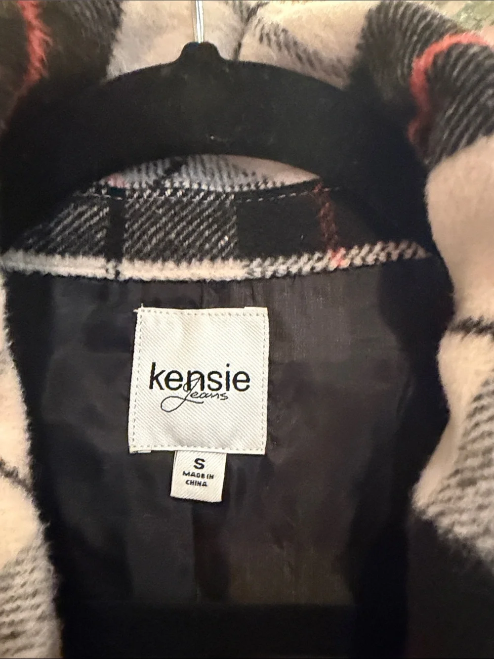 Kensie lightweight plaid